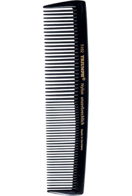 5102/5 Расческа TRIUMPH карманная, черная 12,5 см